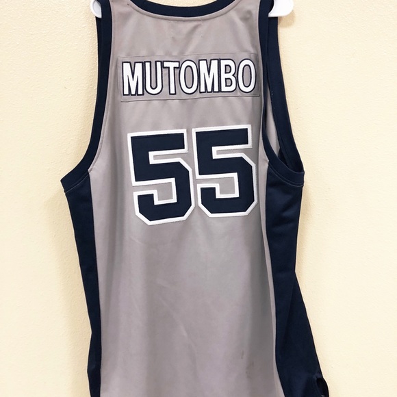 mutombo throwback jersey